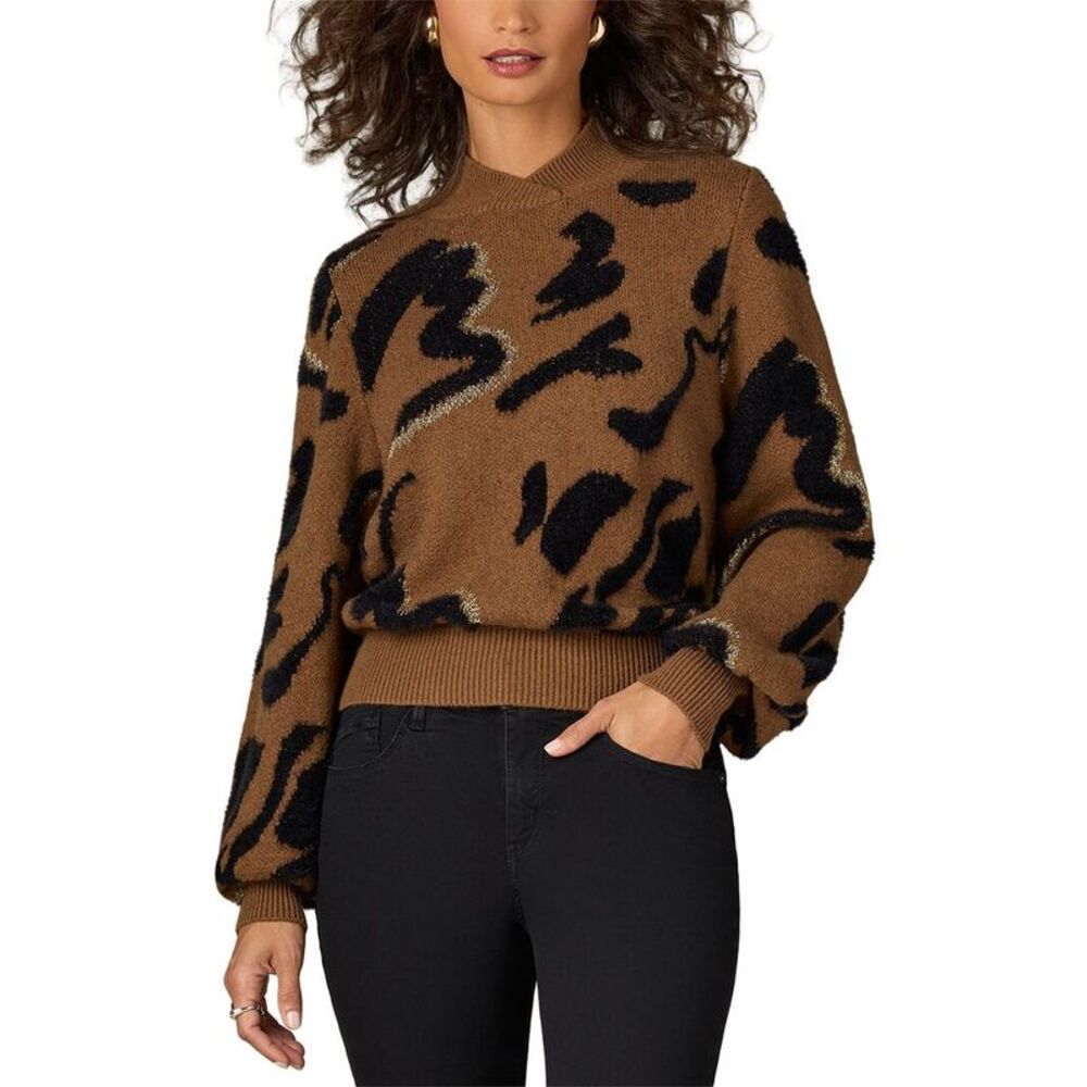 Wit & Wisdom Womens  Abstract Sweater